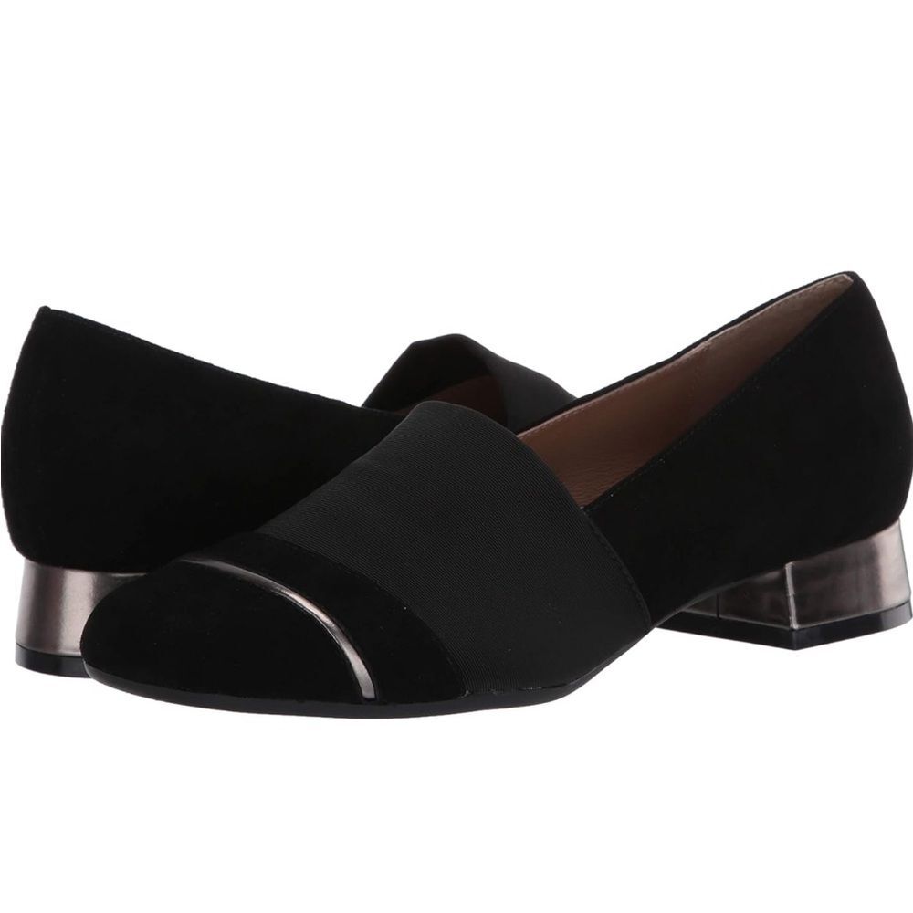 Bettye Muller Concept Gobi Stretch Suede Loafer
